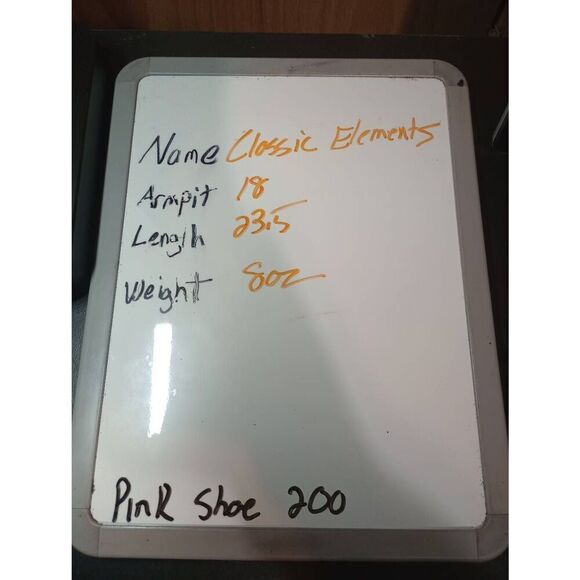 Classic Elements Shirt Ladies Extra Small Petite Black Gingham Button Front Embr - Picture 8 of 8